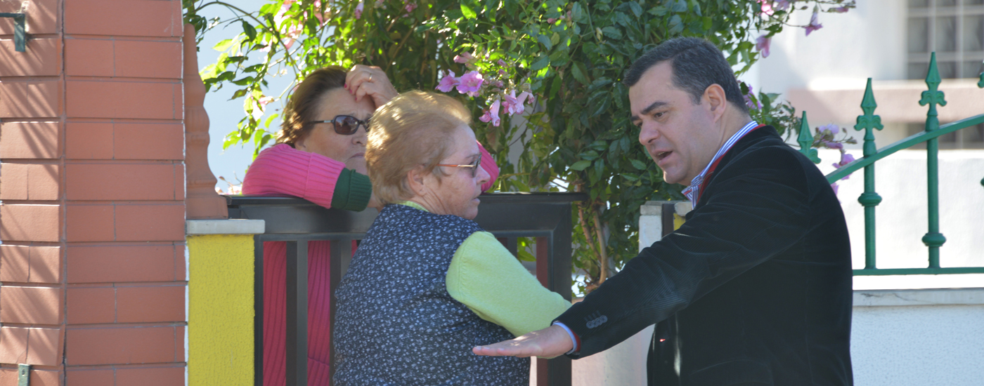 Visita do executivo municipal à Atalaia