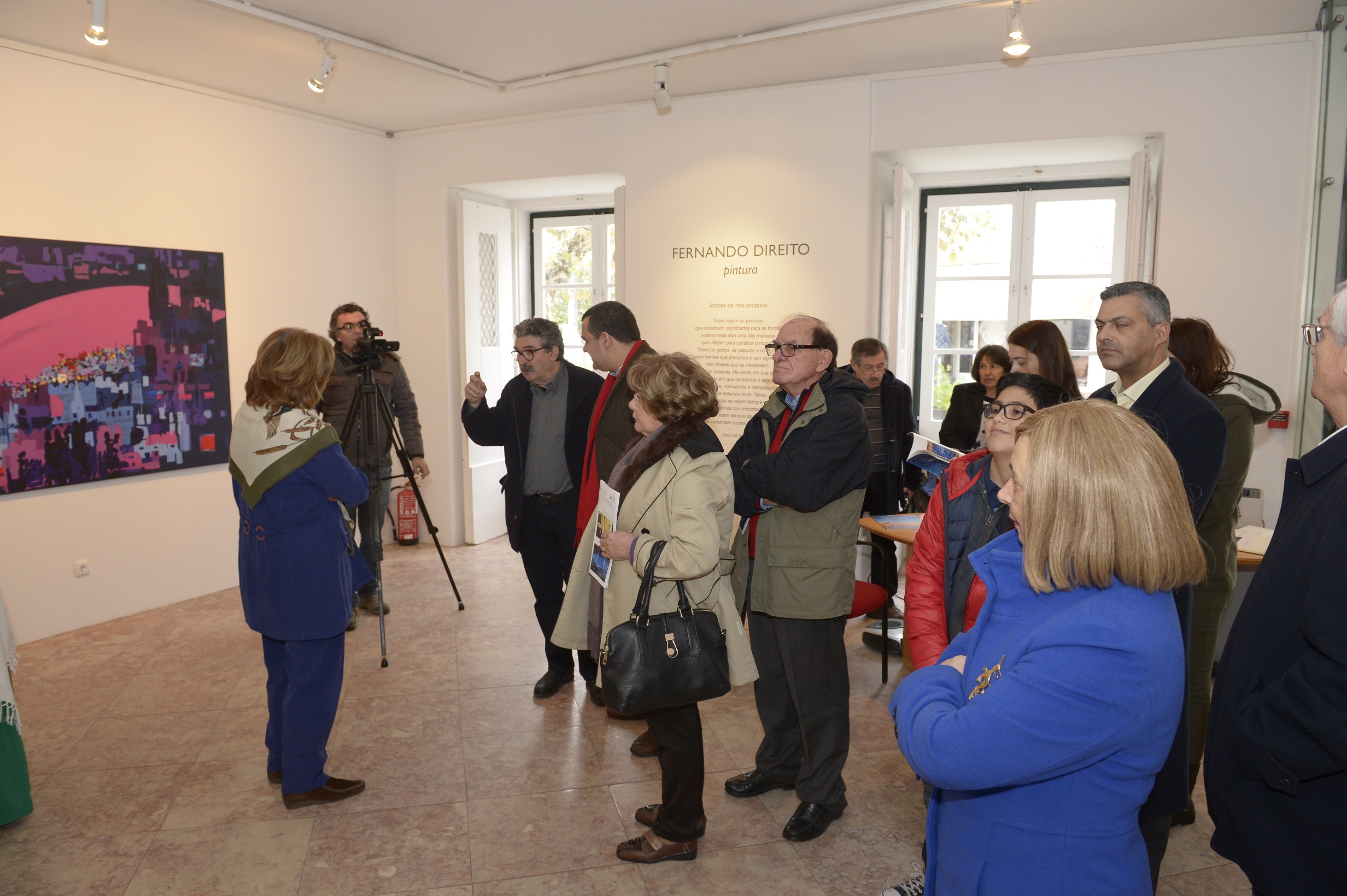 Inauguração Exposição Fernando Direito