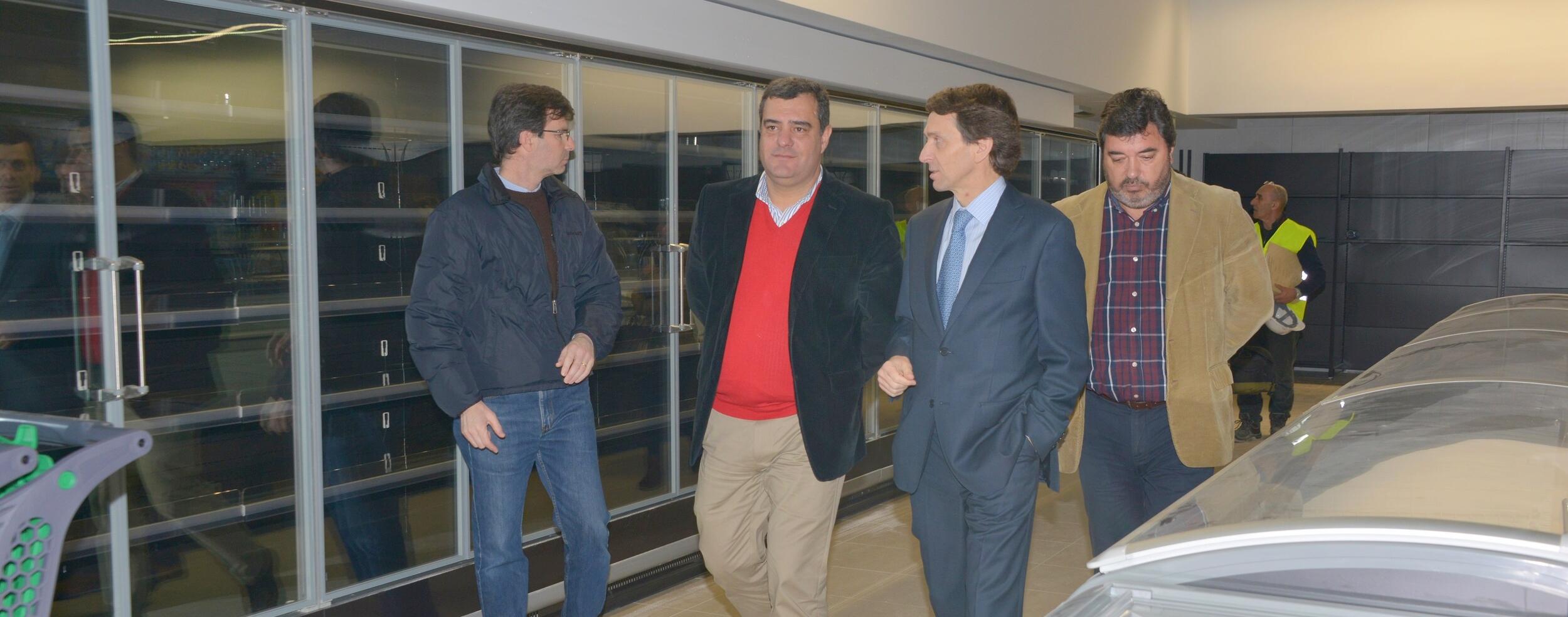 Visita obras nova unidade comercial