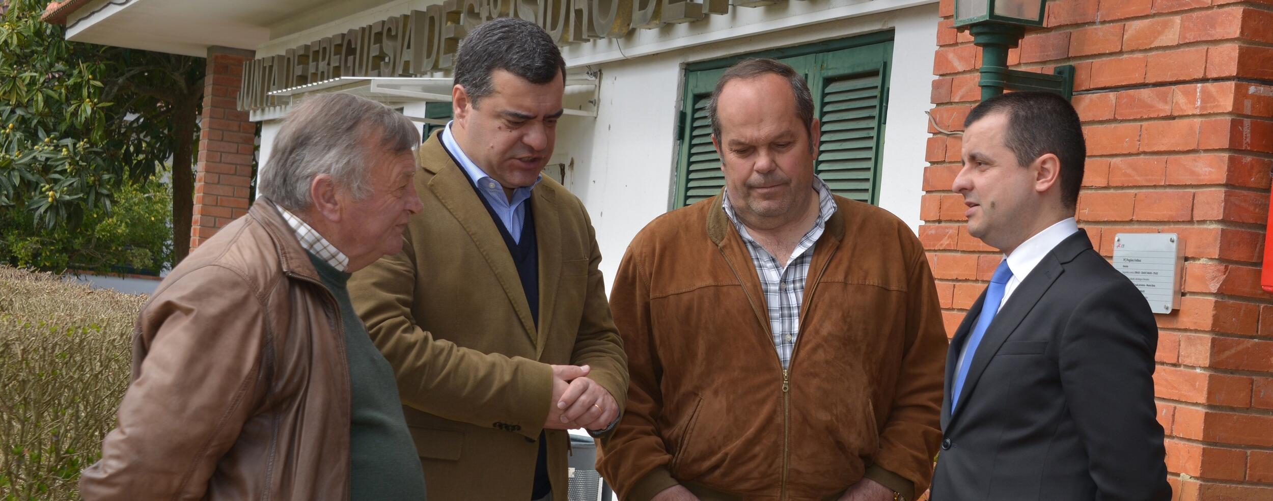 Deslocação secretário de estado das Infraestruturas à EN4