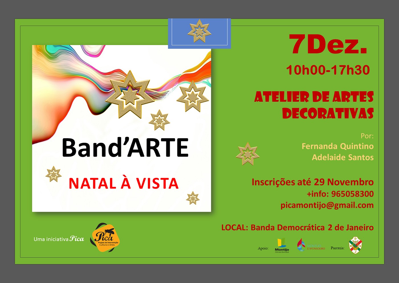 Atelier de Artes Decorativas // Natal à Vista 