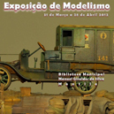 Exposição de modelismo na Biblioteca Municipal