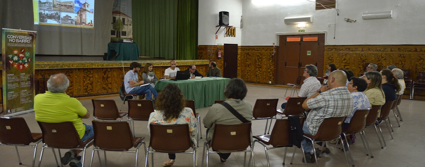 Sarilhos Grandes recebe Conversas no Bairro