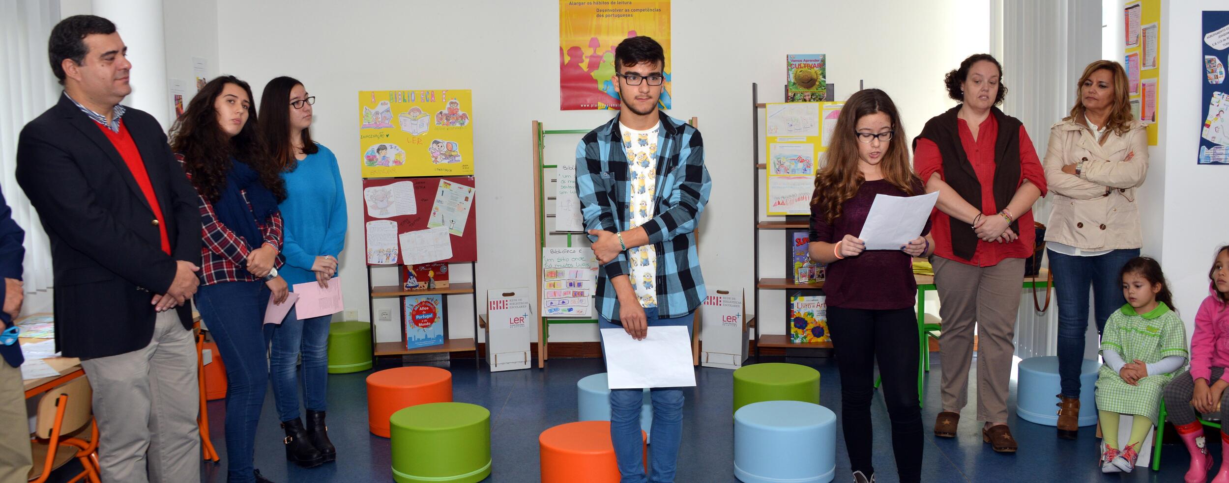 EB Rosa dos Ventos inaugura Biblioteca Escolar