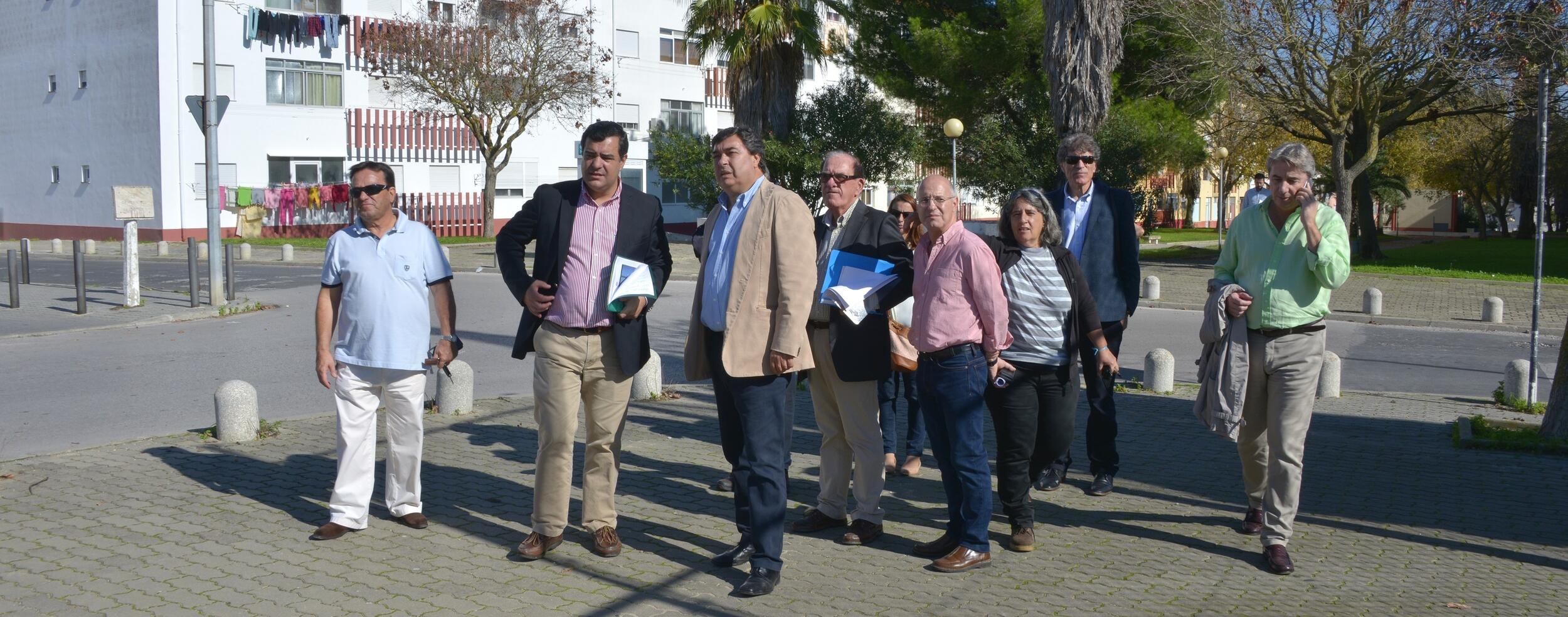 Ciclo de visitas no Montijo