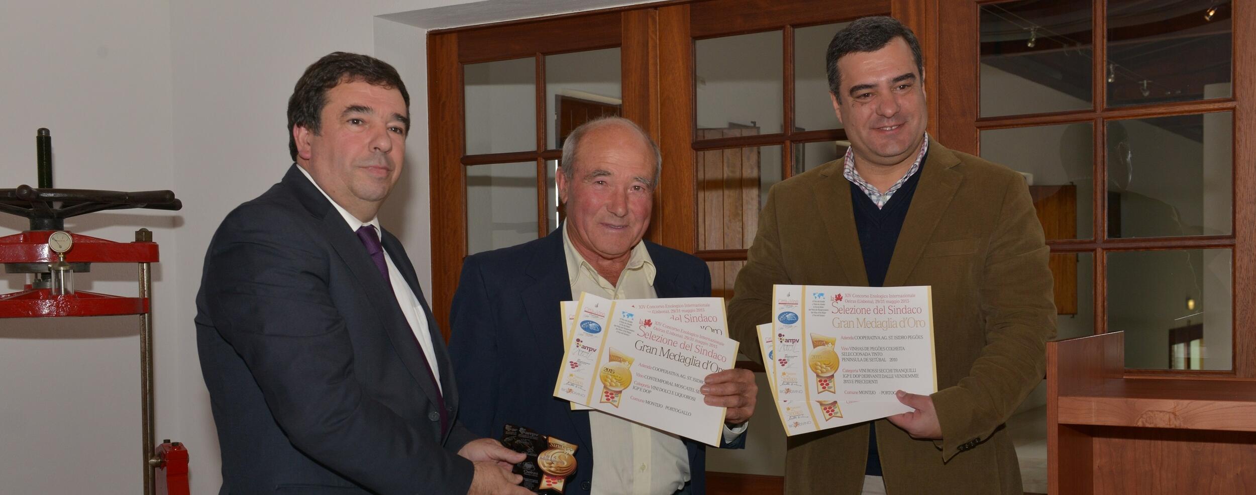 Cooperativa de Pegões recebe medalhas