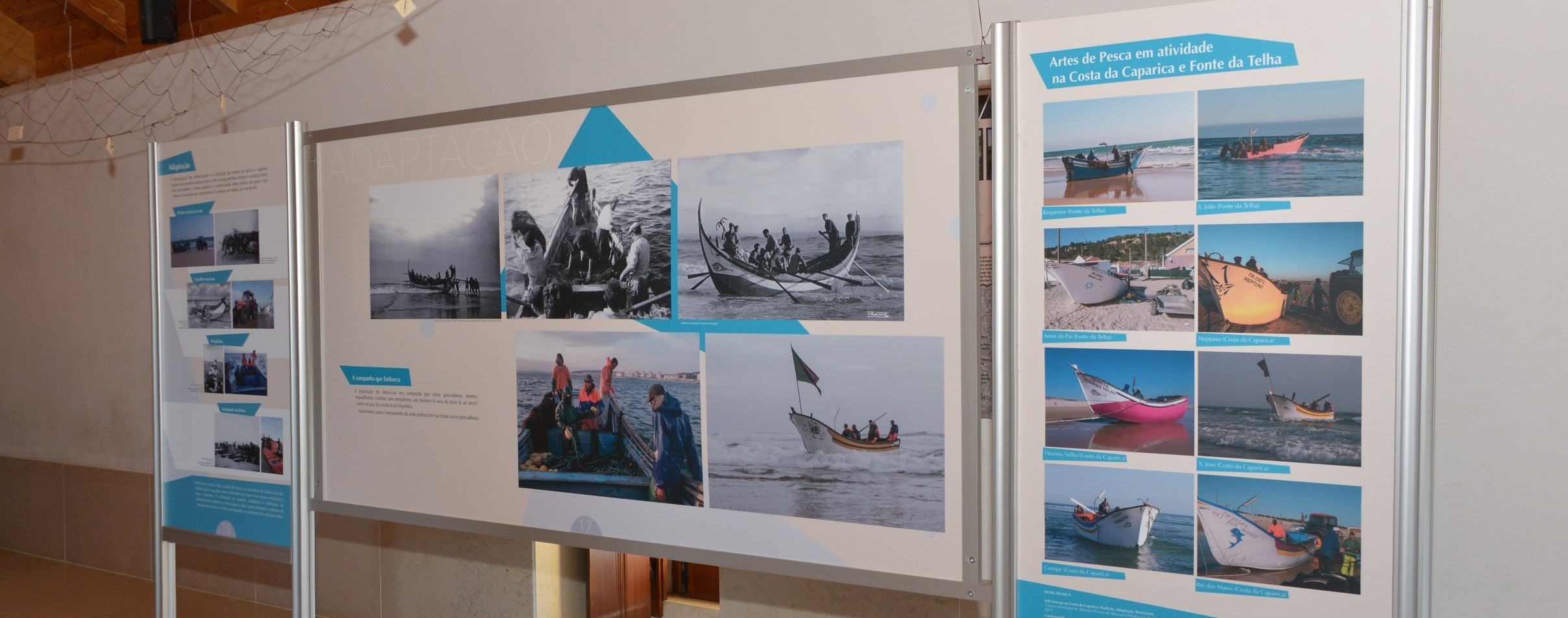 Exposição Arte-Xávega na Costa da Caparica