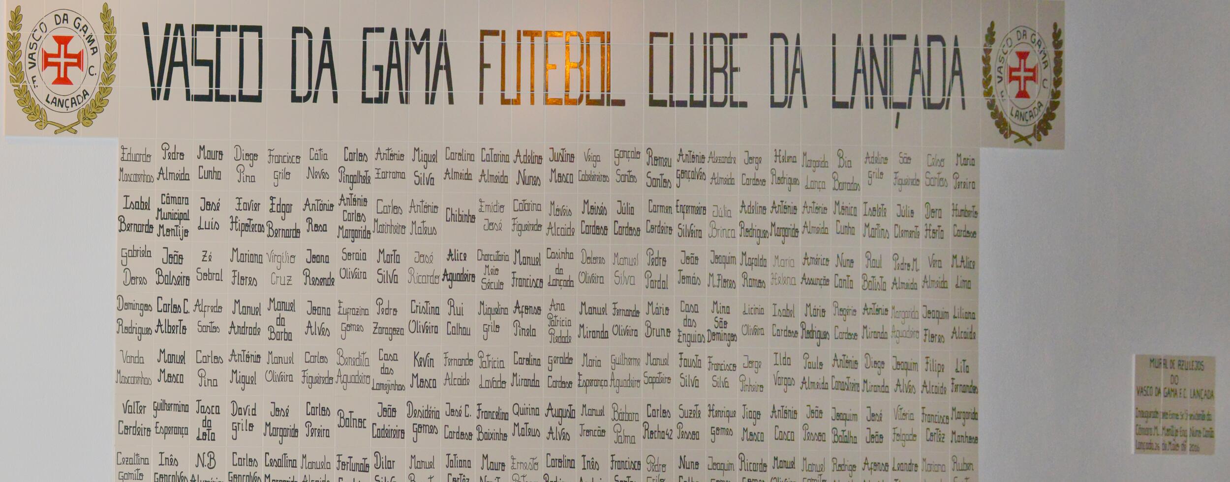  Vasco da Gama comemora 35.º aniversário 