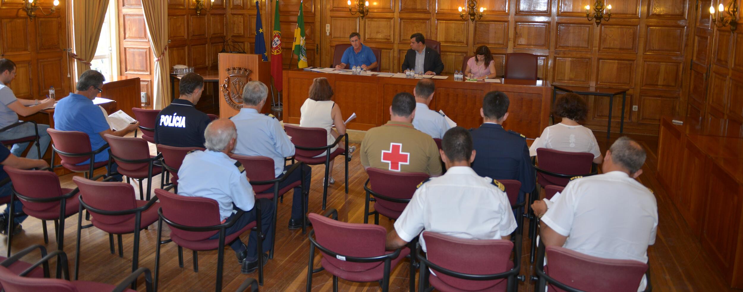 Reunião da Comissão Municipal de Proteção Civil