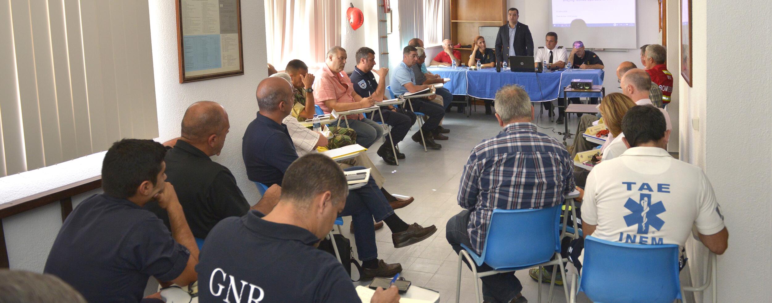 Proteção civil distrital reúne no Montijo