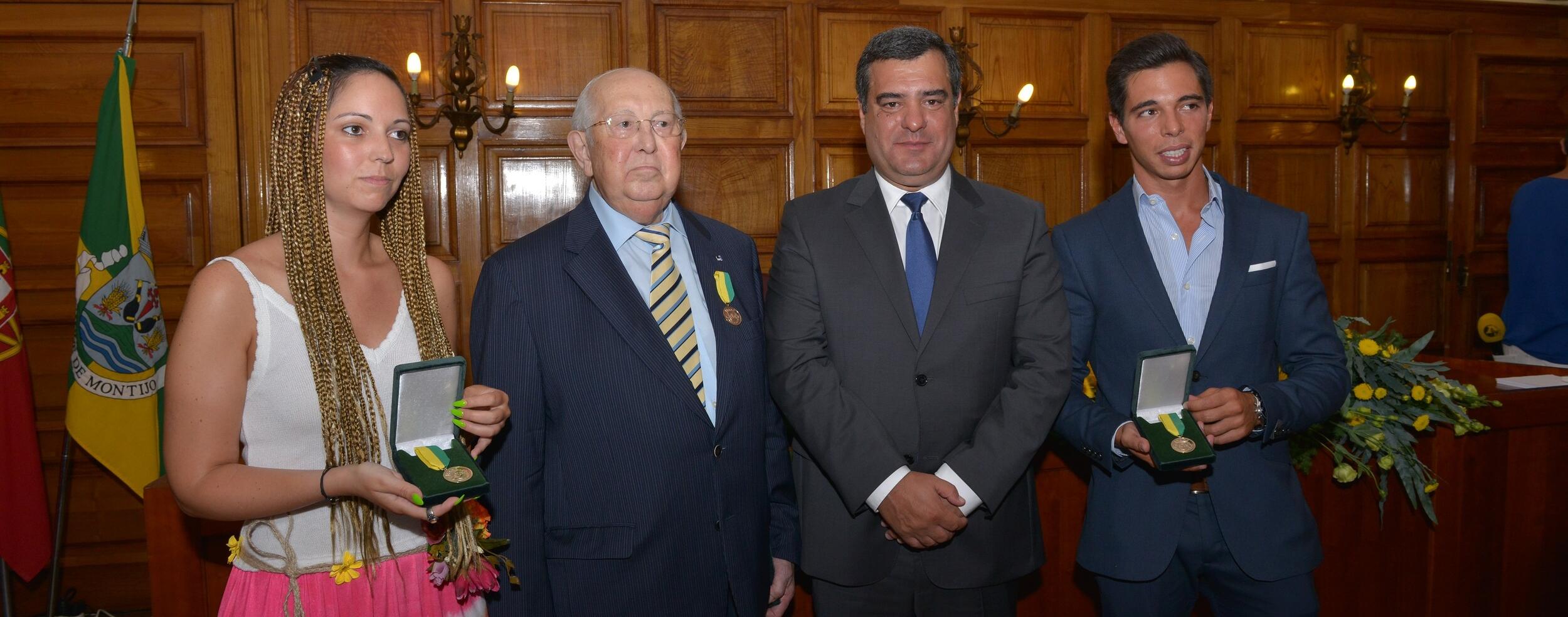 Medalha de ouro para Amândio de Carvalho, Cédric Soares e Luís Rouxinol (c/vídeo)