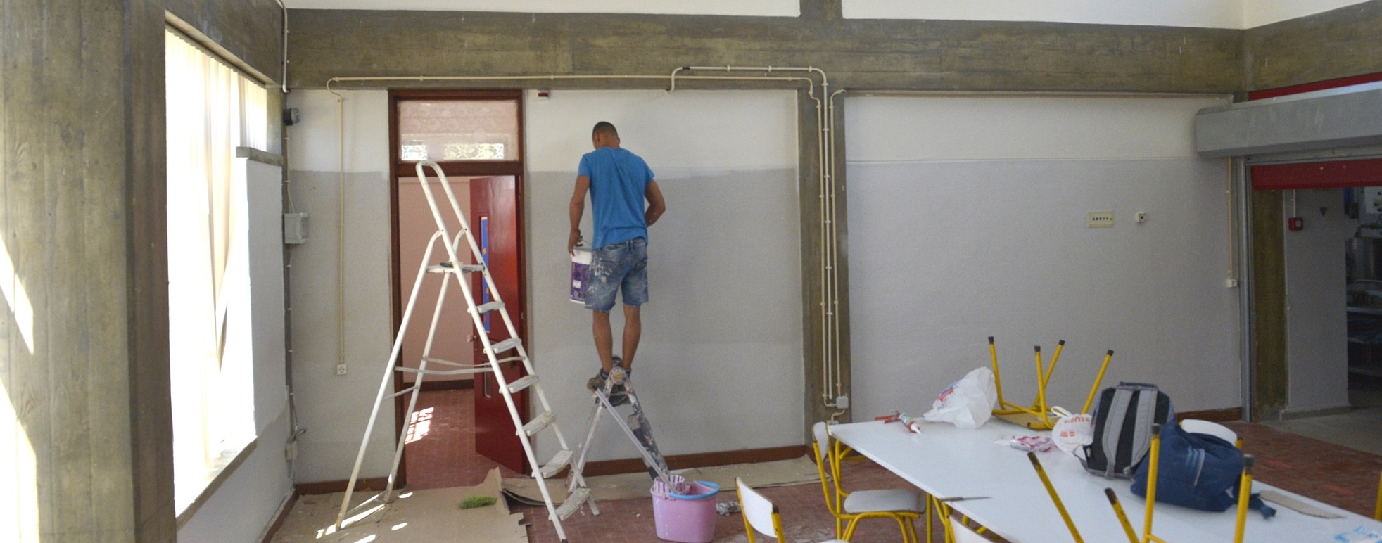 Câmara realiza obras nas escolas