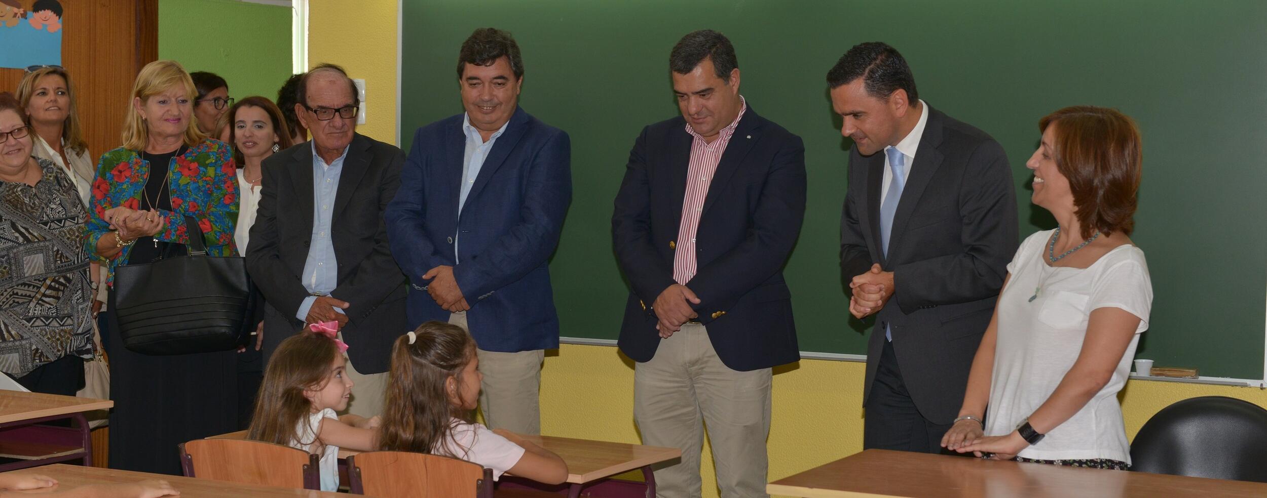 Ministro Pedro Marques visita EB Afonsoeiro
