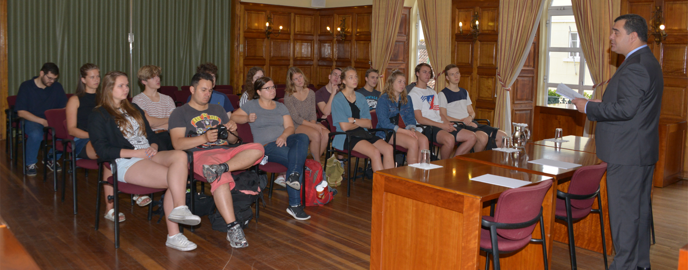 Montijo recebe grupo de jovens dinamarqueses