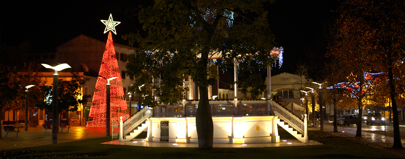 Inauguração da iluminação de natal