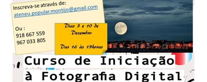 Curso de iniciação à fotografia digital
