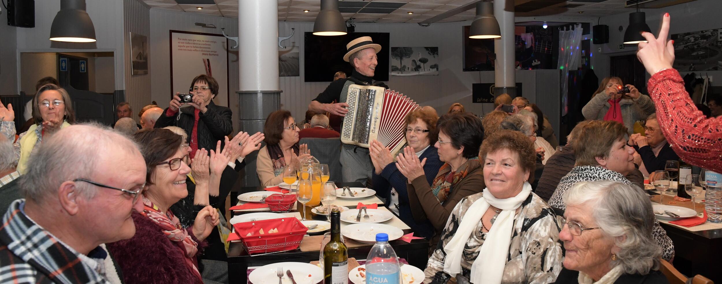 Festa de Natal da Academia Sénior de Pegões 