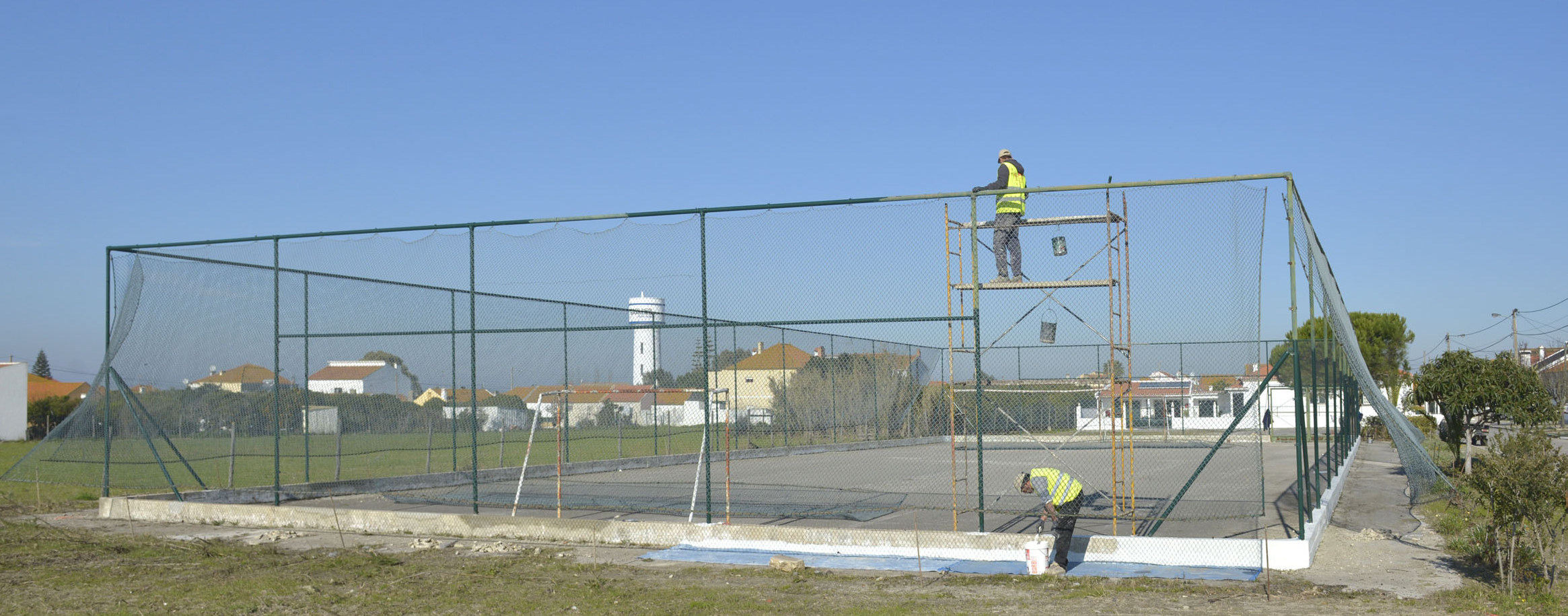 Recuperação do polidesportivo de Sarilhos Grandes