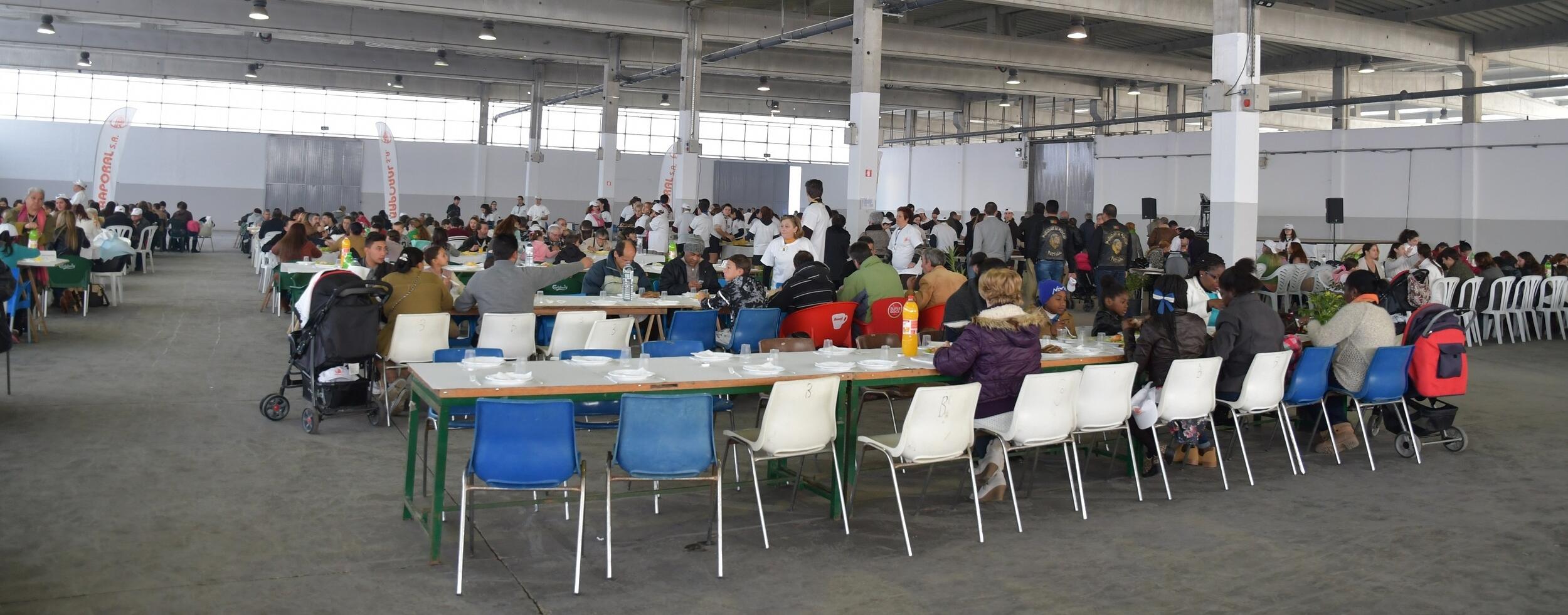 Almoço de Reis junta mais de 400 pessoas