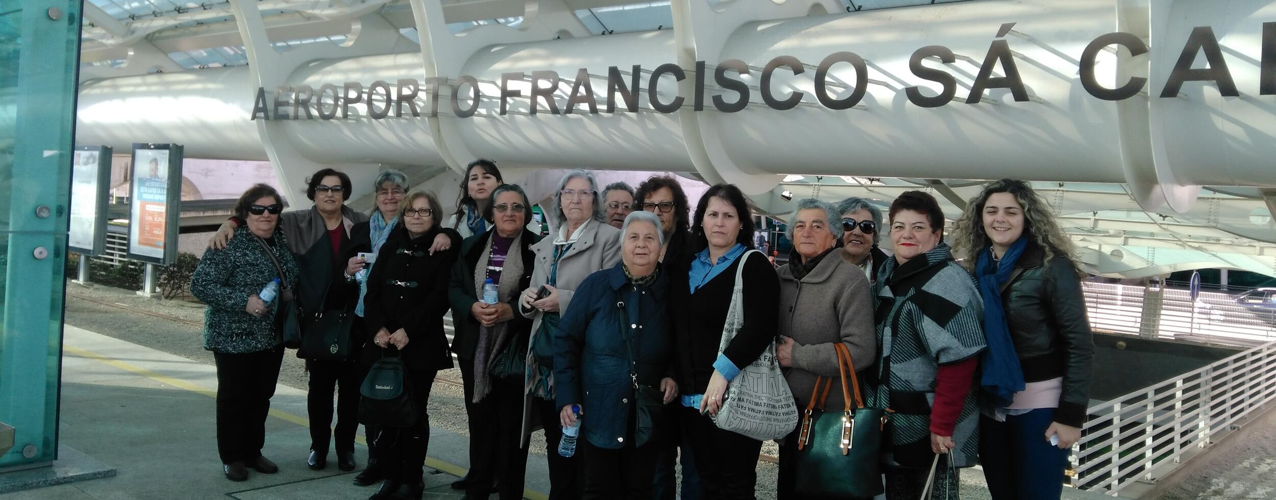 Academia Sénior voou até ao Porto