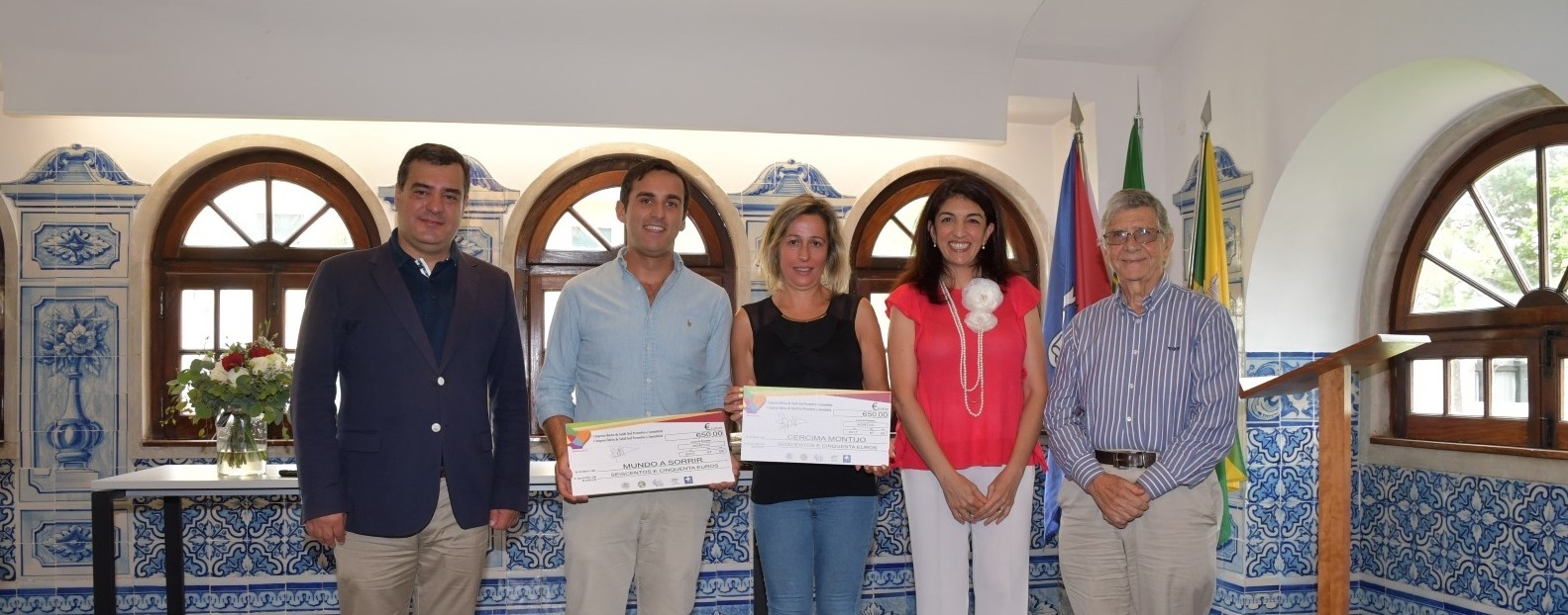 Congresso Ibérico entrega donativo