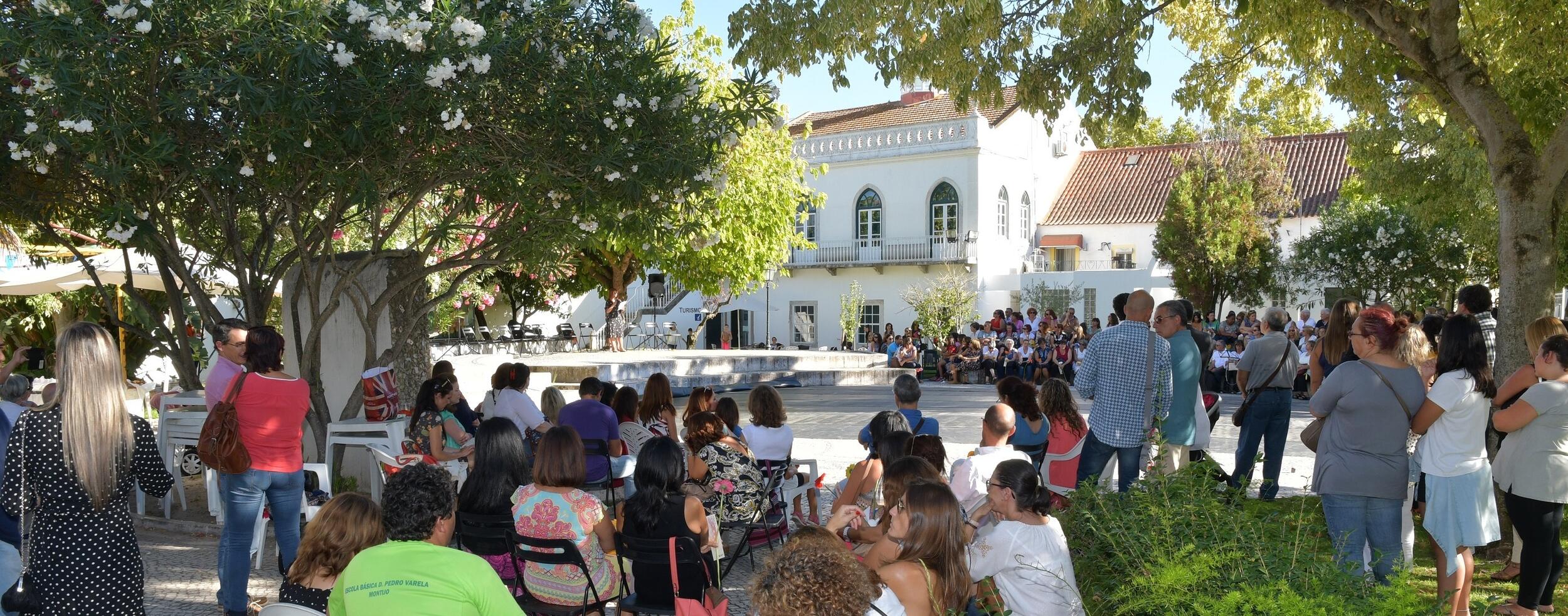 Receção à comunidade educativa do Agrupamento de Escolas do Montijo