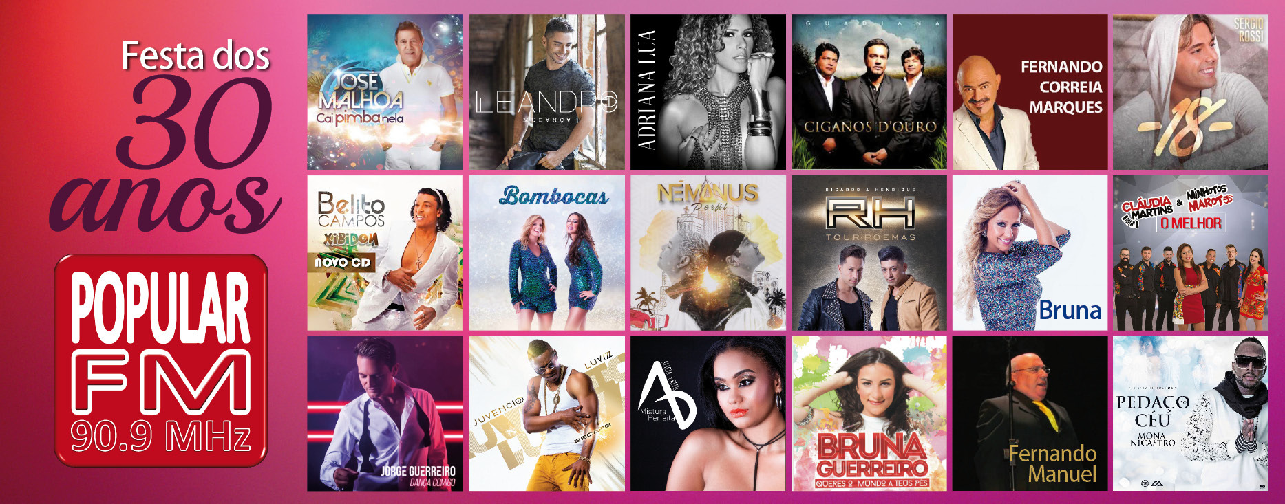 Festa dos 30 anos da Rádio Popular FM