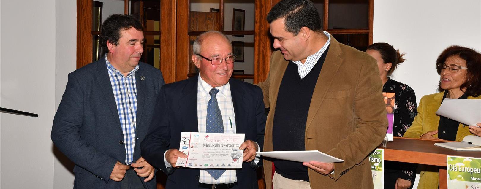 Adega de Pegões recebe medalhas do XVI La Selezione del Sindaco (c/vídeo)