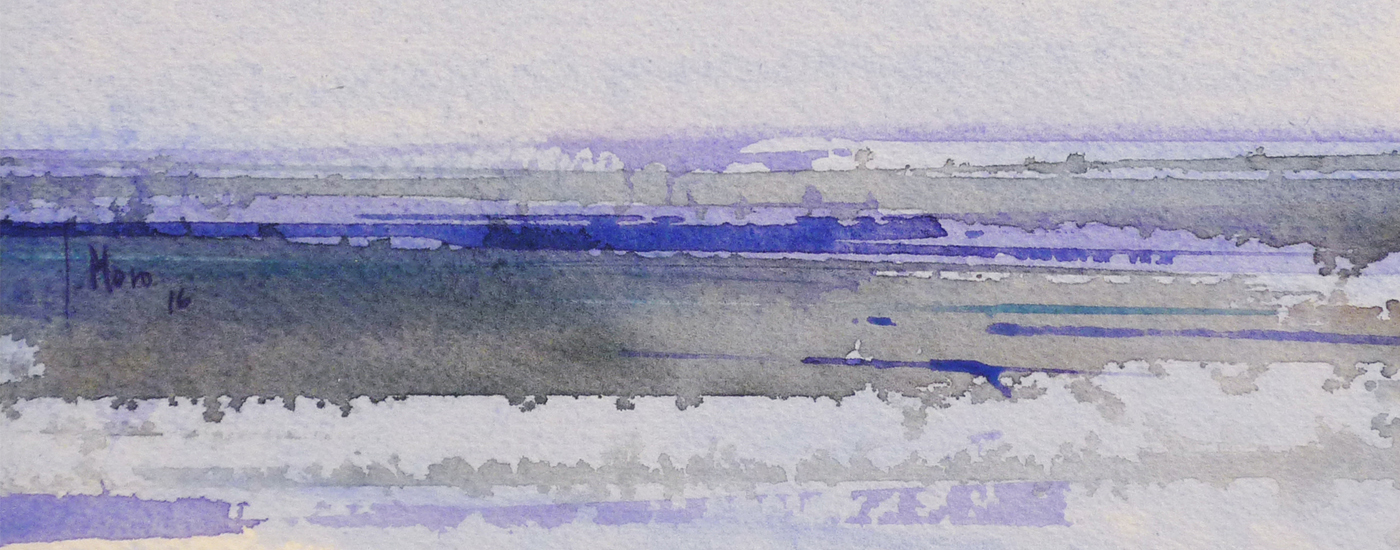 “Memória entre Céu e Água: pinturas, aguarelas e outros objetos” de Saskia Moro (c/vídeo)