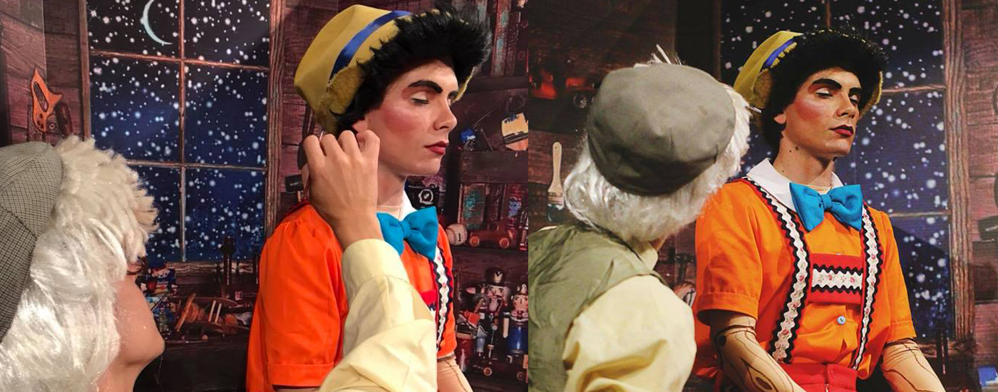 Pinóquio na Soc. Filarmónica 1.º Dezembro