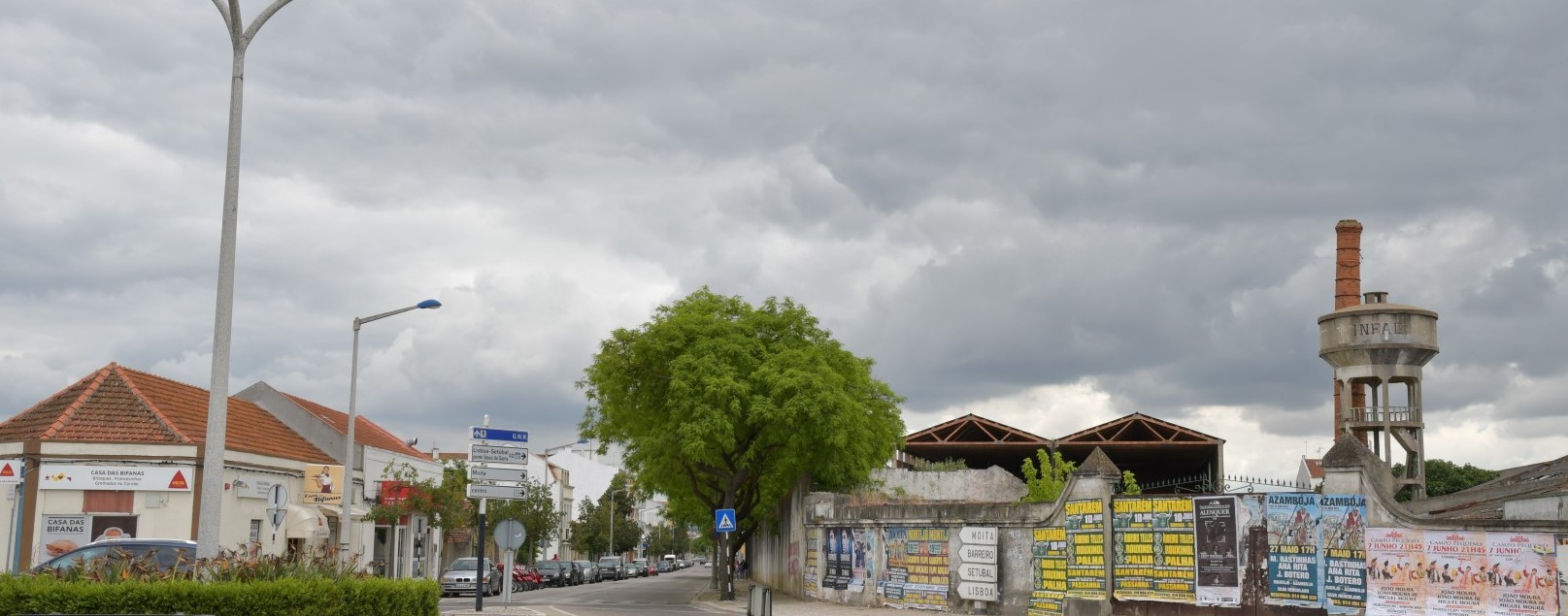 Boa qualidade do ar junto à antiga fábrica Infal