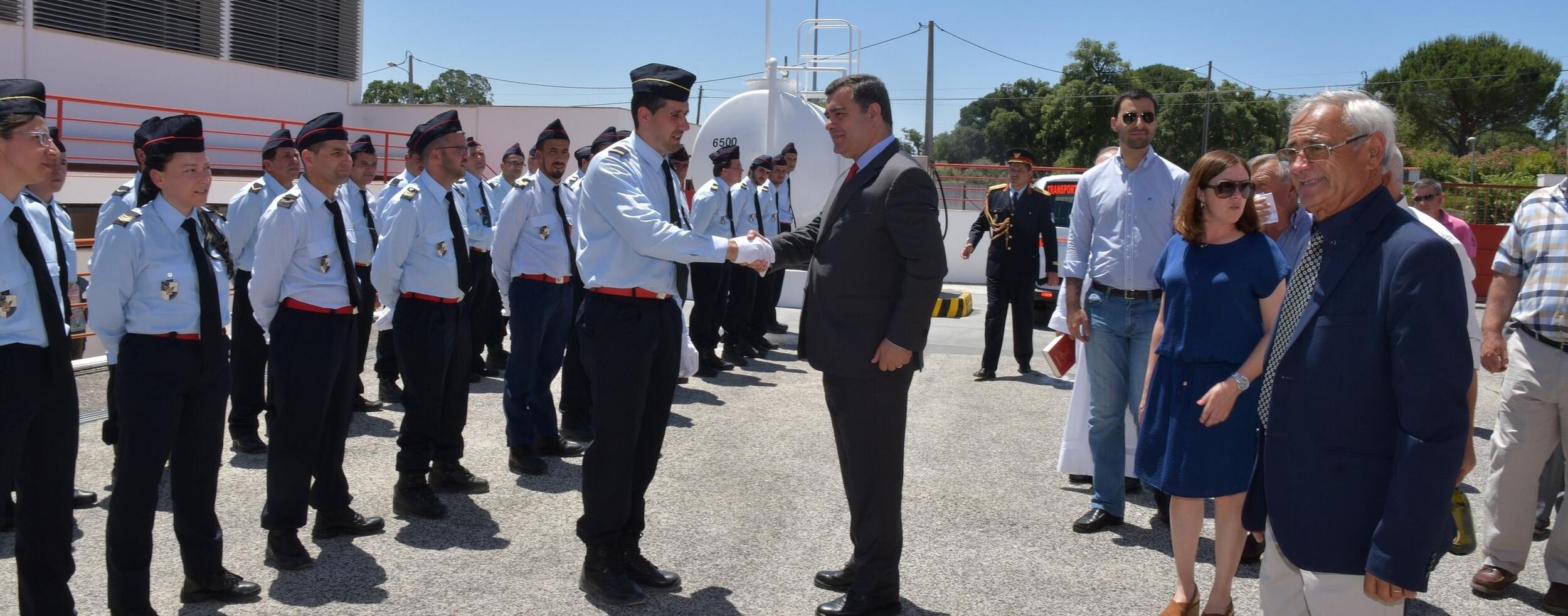 Bombeiros de Canha comemoram 35.º aniversário