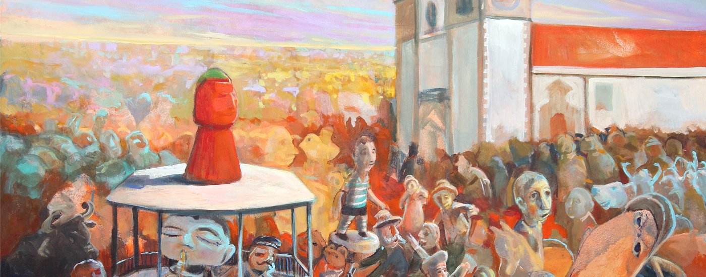 Crônicas: exposição de pintura de Carlos Farinha (c/vídeo)