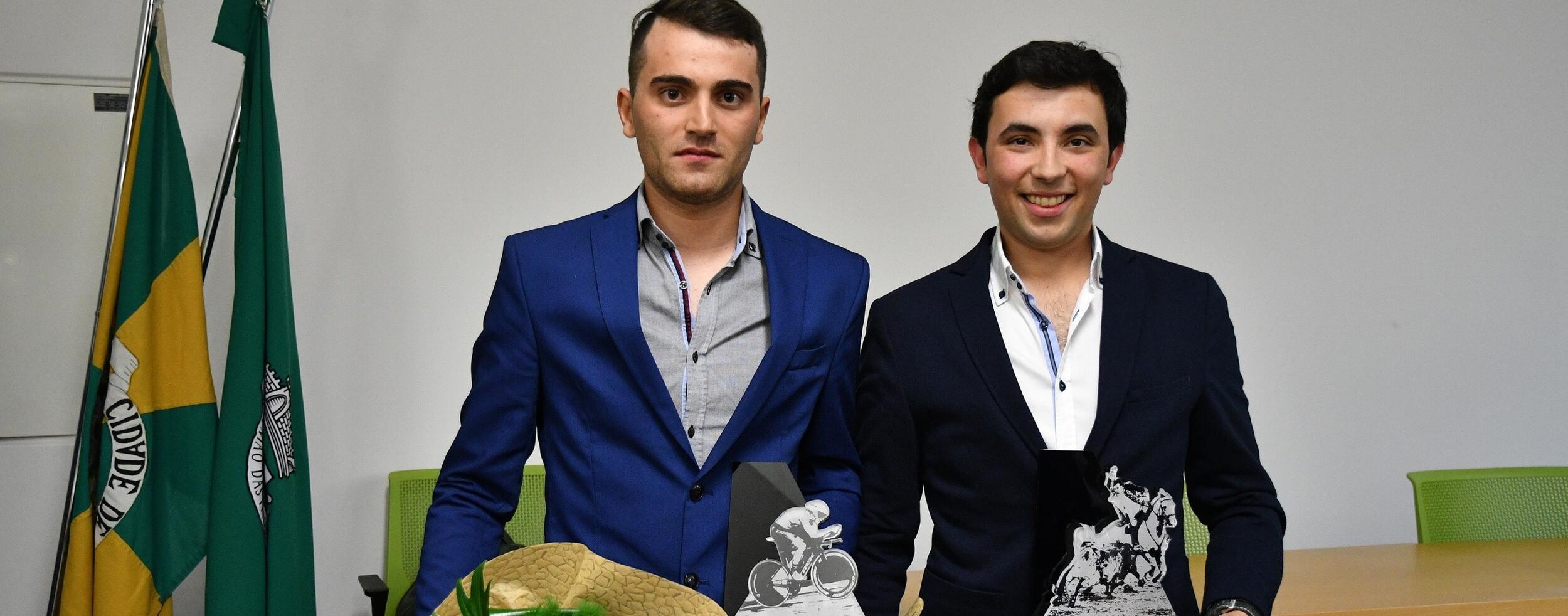 Pegões homenageia Luís Rouxinol Jr. e Rúben Guerreiro