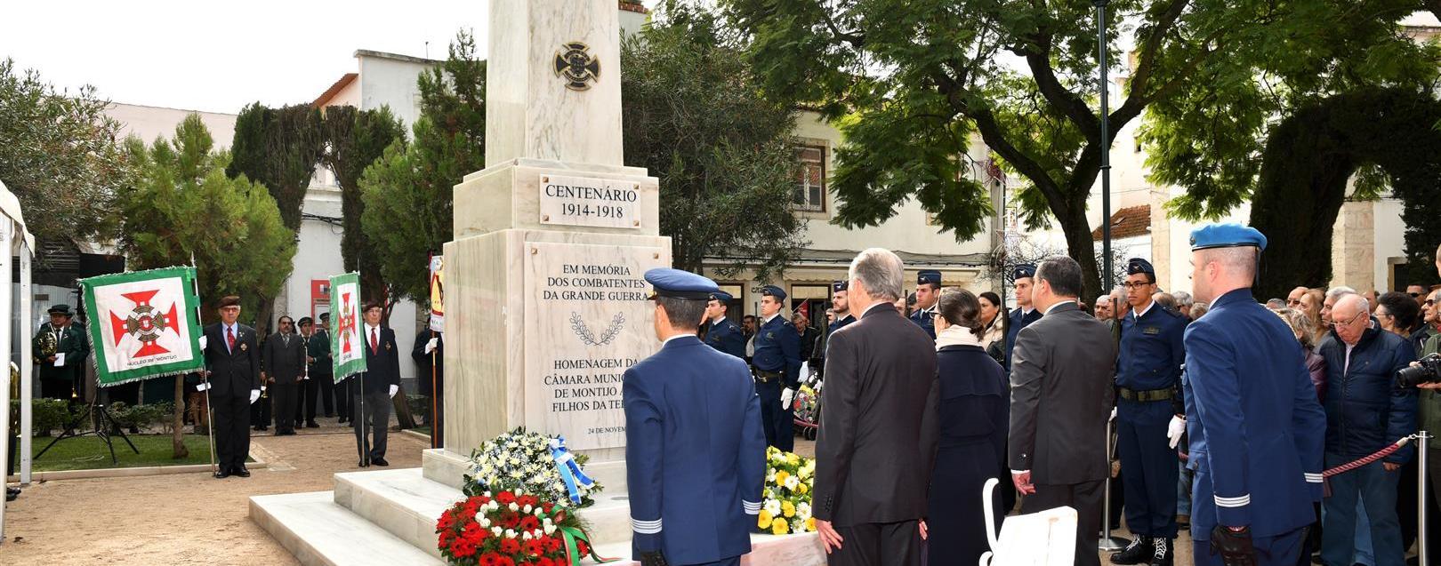 Montijo inaugura Monumento de Homenagem aos Combatentes (c/vídeo)