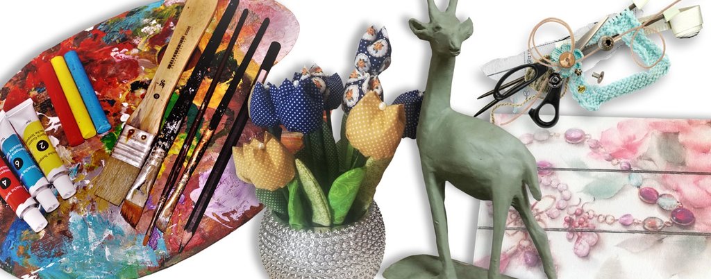 Pintura, escultura, artes decorativas, artes com agulhas