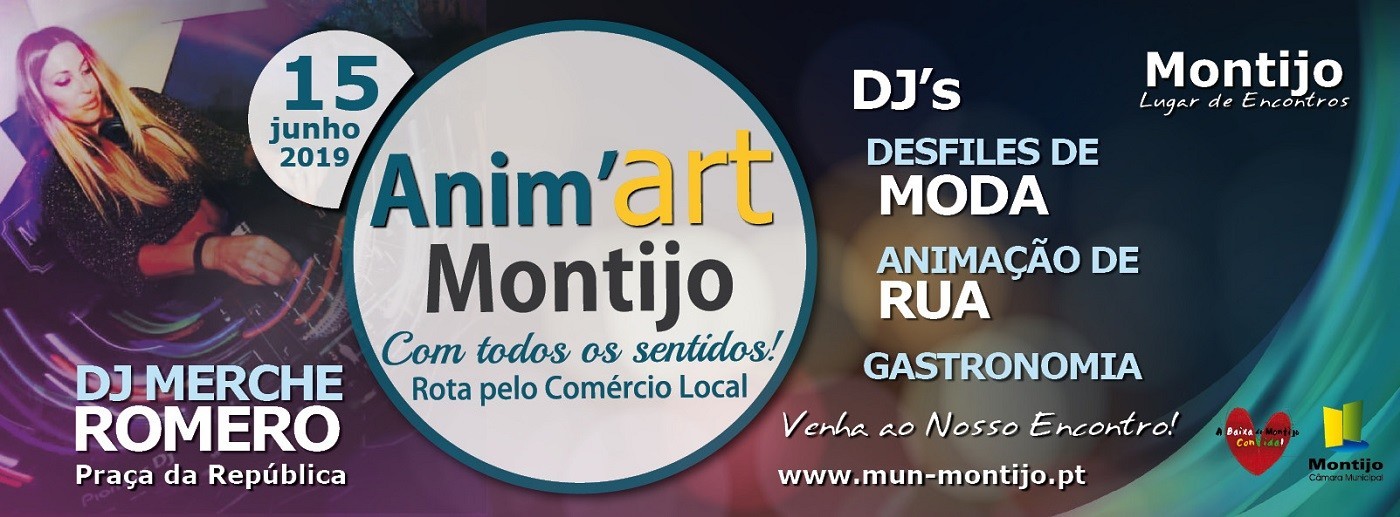 DJ Merche Romero no Anim’art Montijo 