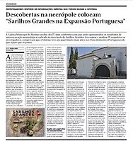 Descobertas na necrópole colocam Sarilhos Grandes na Expansão Portuguesa