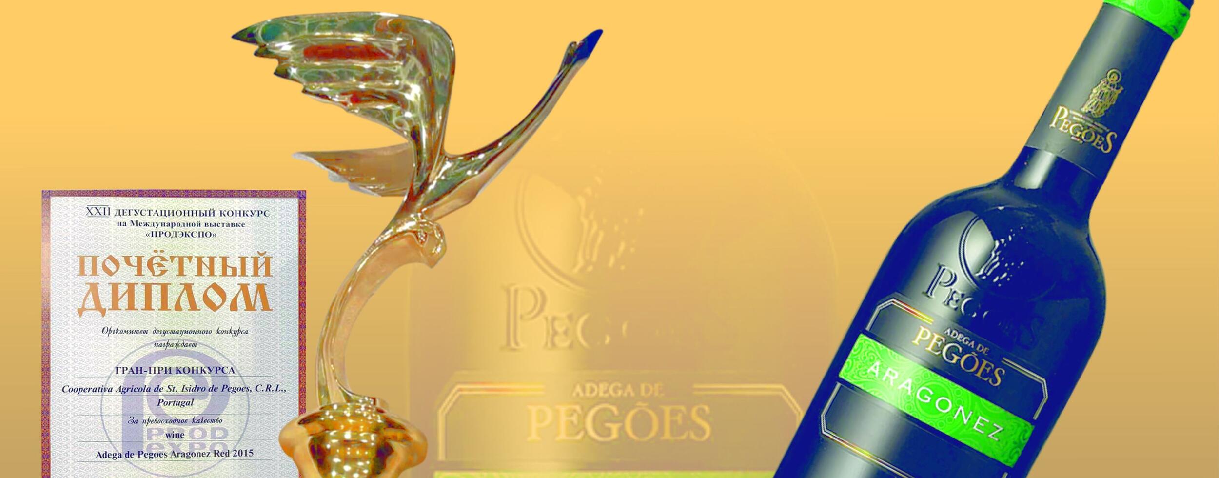 Adega de Pegões ganha prémio do melhor vinho na Rússia