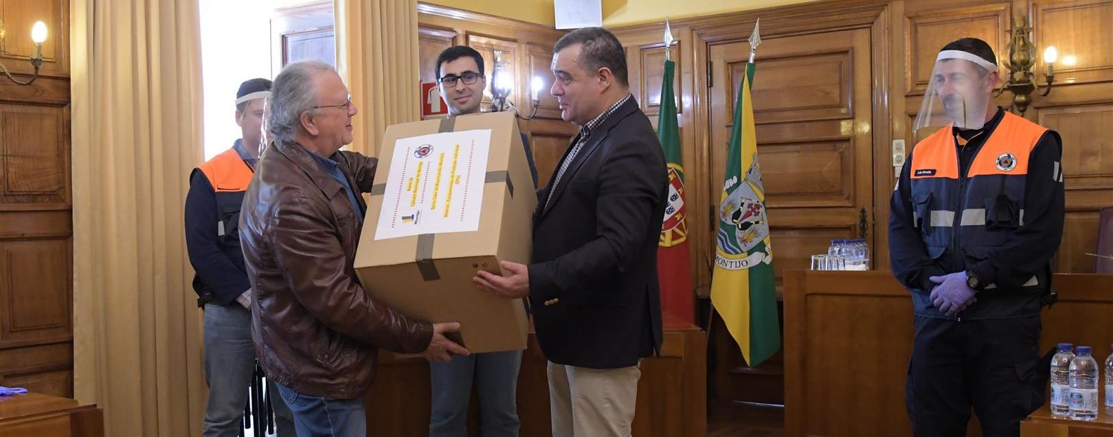 Montijo fornece EPI’s ao sector social do concelho