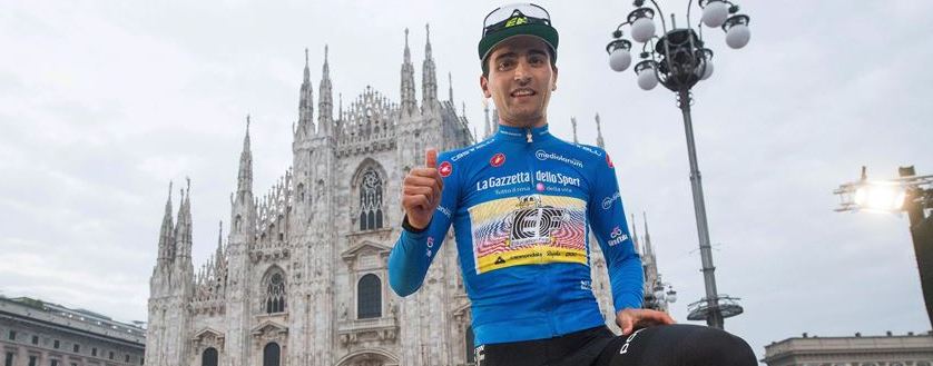 Rúben Guerreiro vence camisola azul no Giro d' Italia