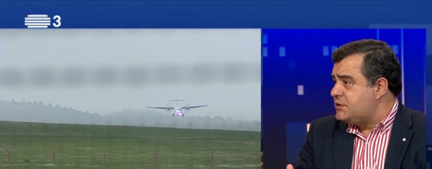 Presidente Nuno Canta defende Aeroporto na RTP