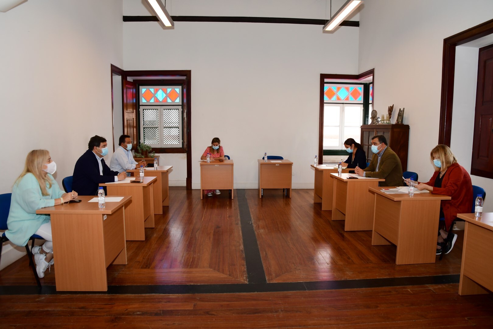 Inaugurações na visita do executivo municipal à União de Freguesias de Montijo e Afonsoeiro