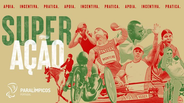 Câmara Municipal do Montijo associa-se à campanha SuperAção, uma iniciativa do Comité Paralímpico...