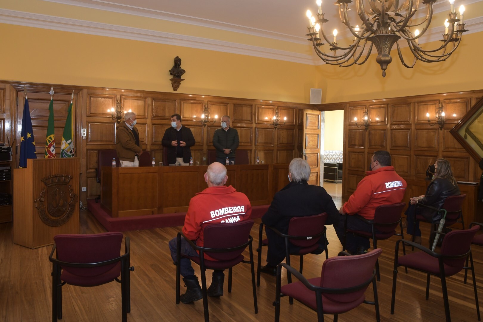  Autarquia assina protocolos de apoio a Corporações de Bombeiros 