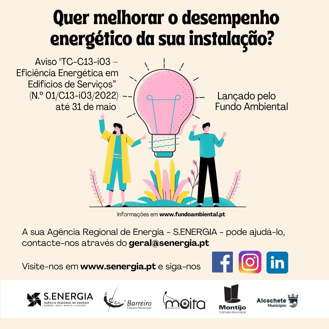 Quer melhorar o desempenho energético da sua instalação?