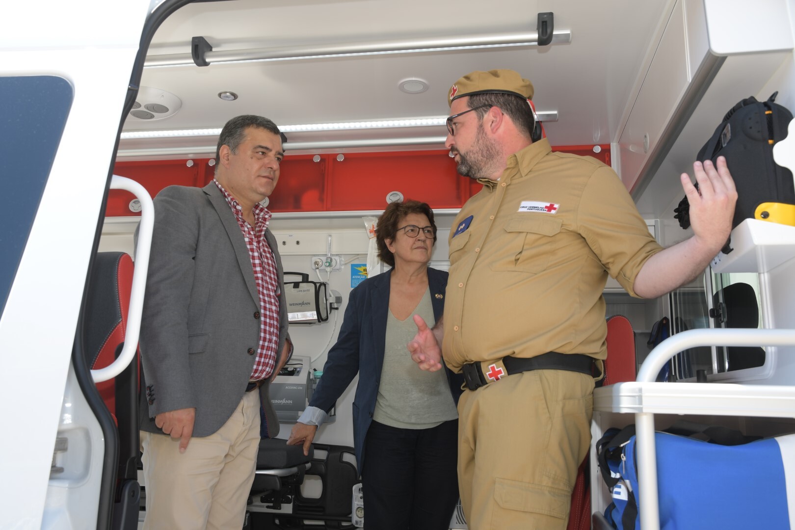 CVP recebe nova ambulância