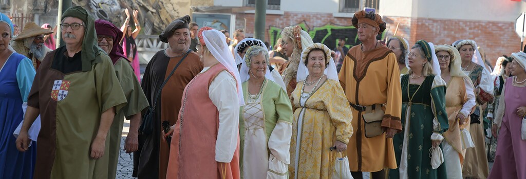 Quer participar nos desfiles da Feira Quinhentista?