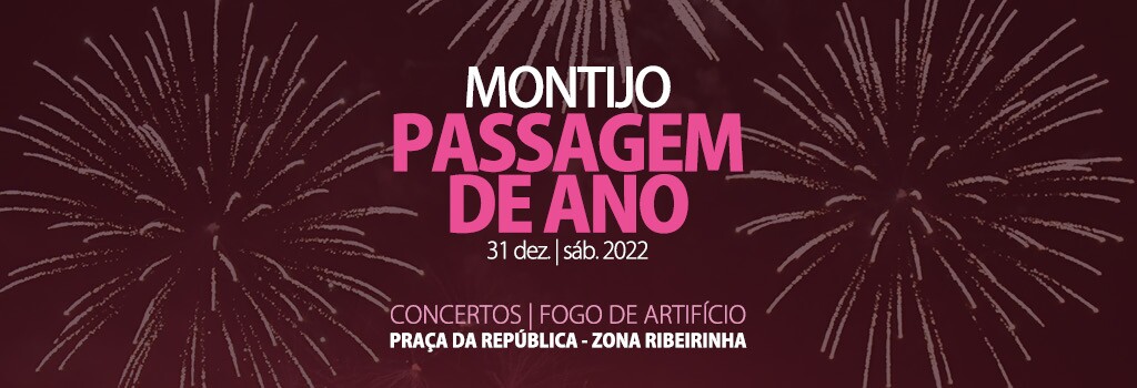 Montijo recebe 2023 com música e fogo-de-artifício