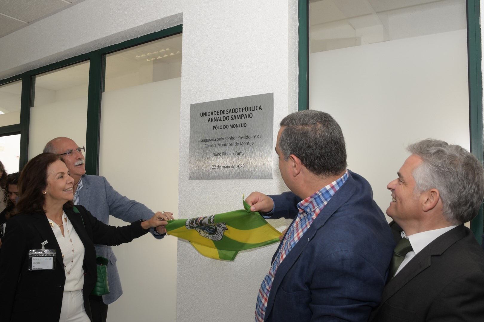 Inaugurada a Unidade de Saúde Pública Arnaldo Sampaio (USPAS) no Montijo